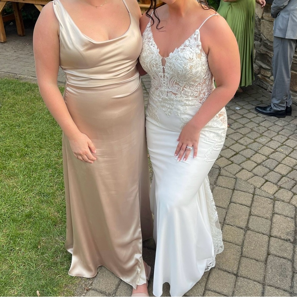 Satin Gown